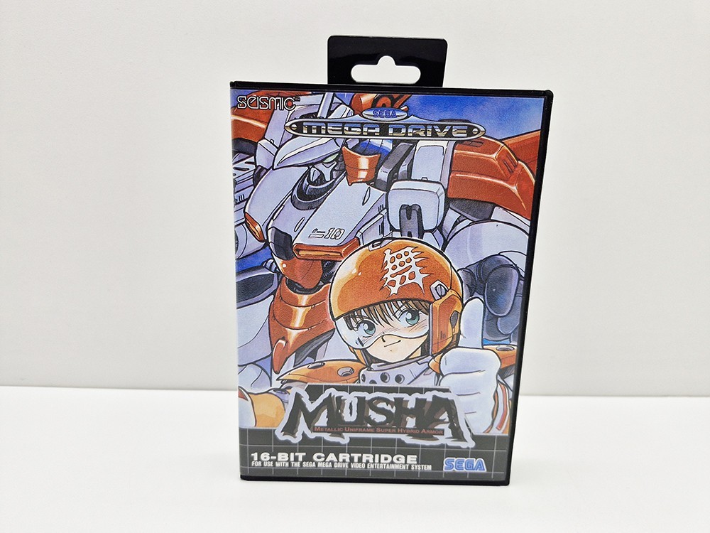 MUSHA Aleste Megadrive PAL homebrew